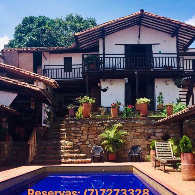 La Serrana Hostal Spa Socorro Luaran gambar