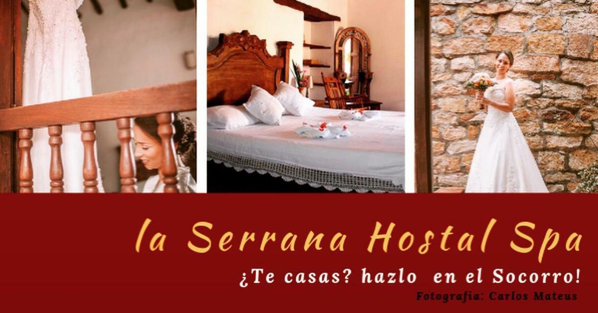 La Serrana Hostal Spa Socorro Luaran gambar